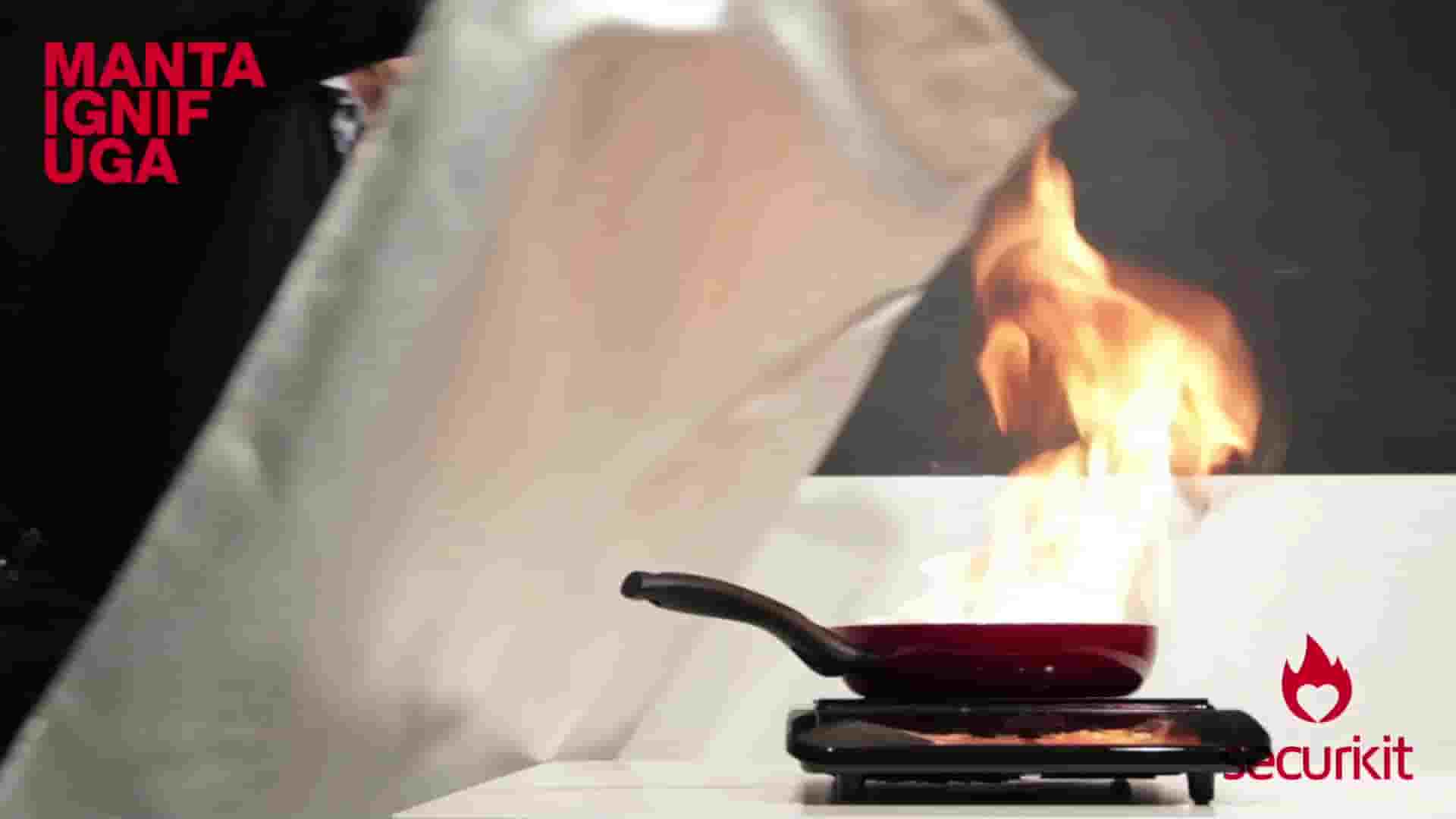 Manta ignífuga cocina 1,2x1m - Imagen 4