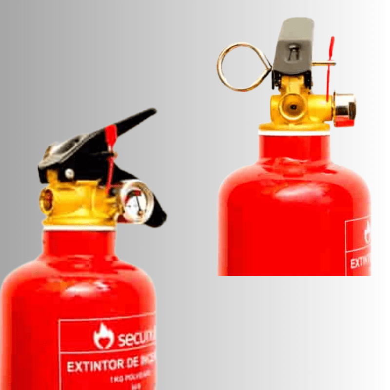 Extintor polvo homologado ABC 1Kg - Imagen 2